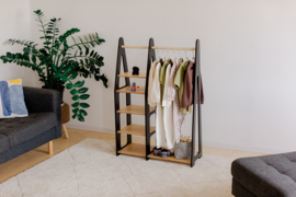 Montessori kledingrek -  Zwart