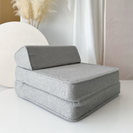 Teddy lounger grijs