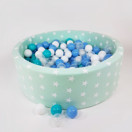 Meow ballenbad  - mint met sterren