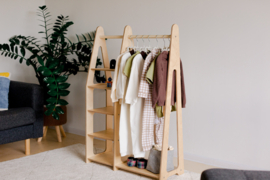 Montessori kledingrek - Naturel