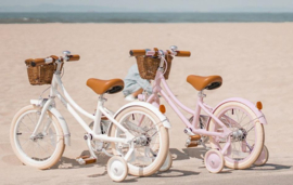 Banwood Classic fiets met pedalen roze