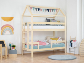 Stapelbed bedhuisje inclusief bedlade 242 cm