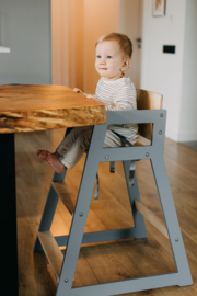 Hoge Kinderstoel Grijs