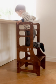 Modulaire leertoren, keukenkruk en bureau - Honey glaze