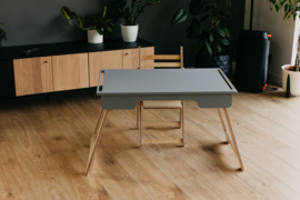 Inklapbare sensorische tafel - Grijs