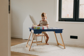 Inklapbare sensorische tafel - Blauw