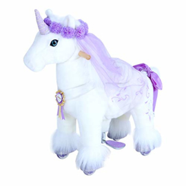 Ponycycle - Unicorn paars luxe