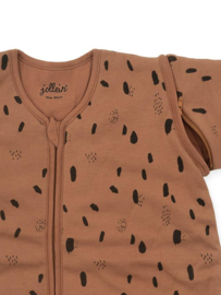 Jollein - Slaapzak Spot caramel met afritsbare mouw - 70 cm