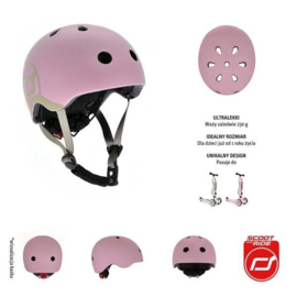 Scoot & Ride Helm XS - Roze