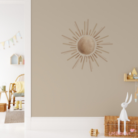 Muursticker hele zon