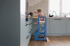 Modulaire leertoren met kinderstoel - Blauw
