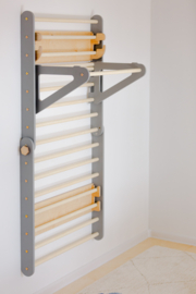 Klimdriehoek Wandset - grijs