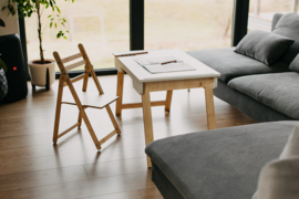 Inklapbare sensorische tafel - Wit