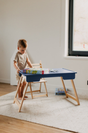 Inklapbare sensorische tafel - Blauw