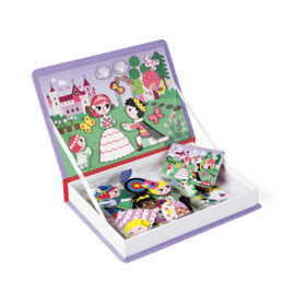 Magnetische puzzel - Janod magnetibook Prinsessen