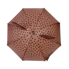 Van Pauline - Paraplu Brown Dots