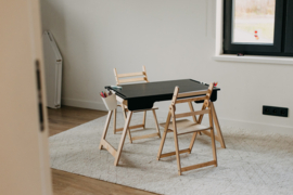 Inklapbare sensorische tafel - Zwart