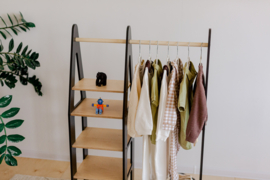 Montessori kledingrek -  Zwart