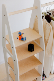 Montessori kledingrek - Wit