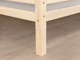 Houten bedpoten 10 cm of 20 cm