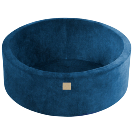 Ballenbak velvet Corduroy - Blauw