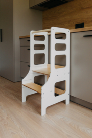 Verstelbare leertoren - wit