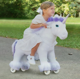 Ponycycle - paarse Unicorn