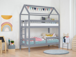 Stapelbed bedhuisje inclusief bedlade 242 cm