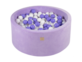 Meow ballenbad velours “Lavendel” mix