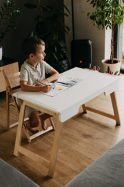 Inklapbare sensorische tafel - Wit