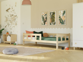 Peuterbed met hekje 120 x 200 cm - 140 x 200 cm