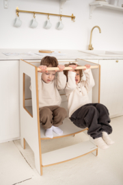 Leertoren voor twee kinderen