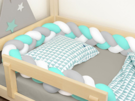 Braided bedbumper