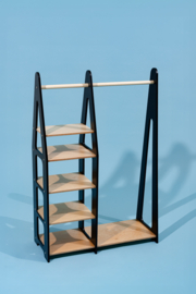 Montessori kledingrek -  Zwart