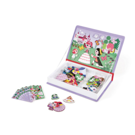 Magnetische puzzel - Janod magnetibook Prinsessen