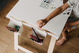 Inklapbare sensorische tafel - Wit