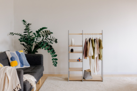 Montessori kledingrek - Grijs