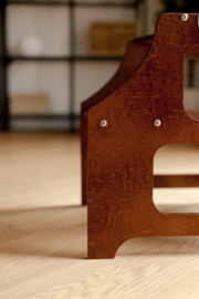 Modulaire leertoren, keukenkruk en bureau - Honey glaze