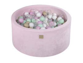 Meow ballenbad  - velours roze