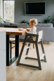 Hoge Kinderstoel Grijs