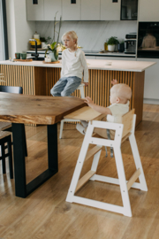 Hoge Kinderstoel Wit