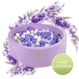 Meow ballenbad velours “Lavendel” mix