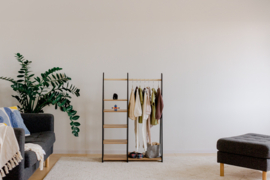 Montessori kledingrek -  Zwart