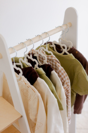 Montessori kledingrek - Wit