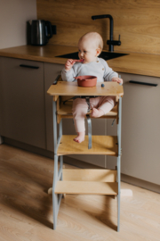 Modulair leertoren met kinderstoel - Grijs