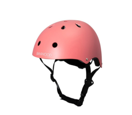 Banwood First Go loopfiets + helm - Coral