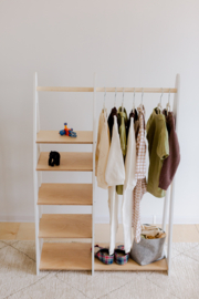 Montessori kledingrek - Wit
