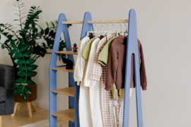 Montessori kledingrek - Blauw