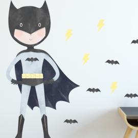 Kinderkamer muursticker superhero