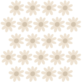 Muursticker bloemen II